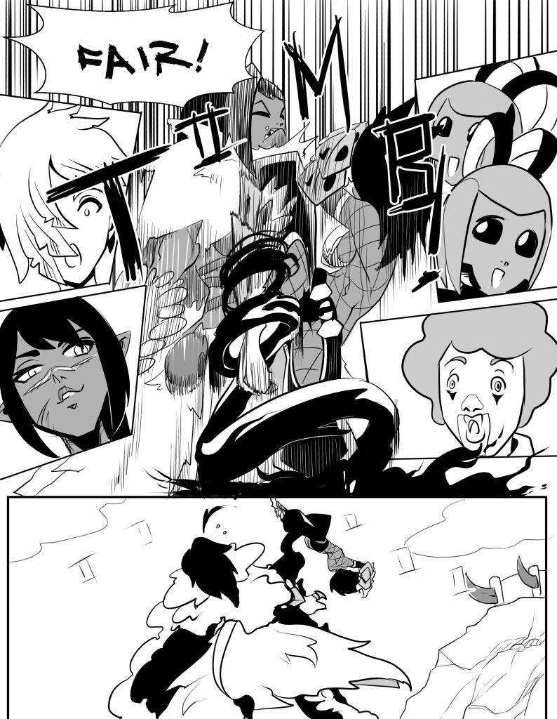 Monster girls on tour - Episode 384, Page 1: Page 384